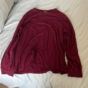 Polo Ralph Lauren Extra Large Maroon Long-sleeve Shirt